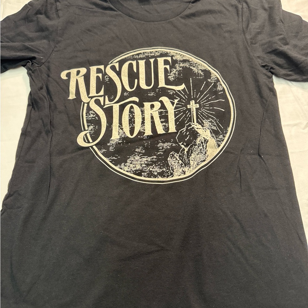Rescue Story Graphic Tee - Black